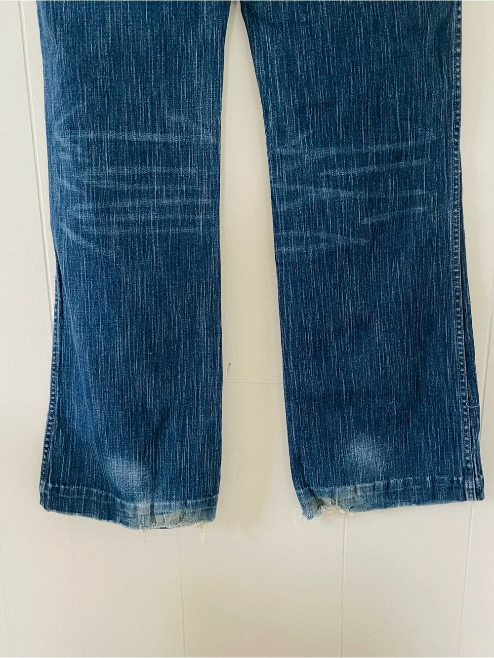 American Eagle Outfitters Dark Blue Wide Leg Jeans